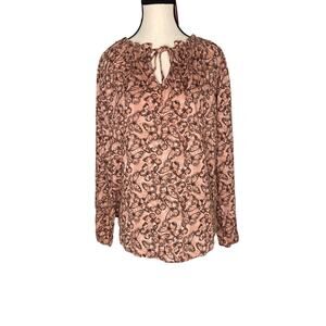 Mason & Belle Brown Butterfly Women’s Top